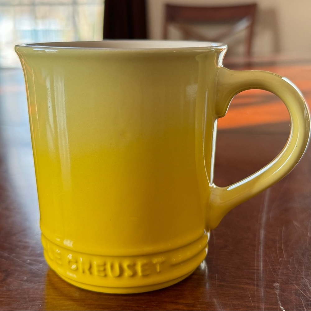 Yellow Le Creuset mug
